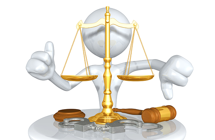 Criminal Law justice scale judgement